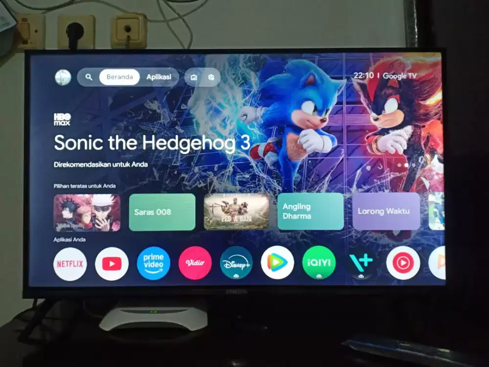 Tv tcl 32 inc, baru pakai 2bln masih mulus banget