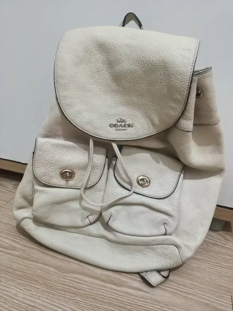 Preloved Coach Ransel Bag