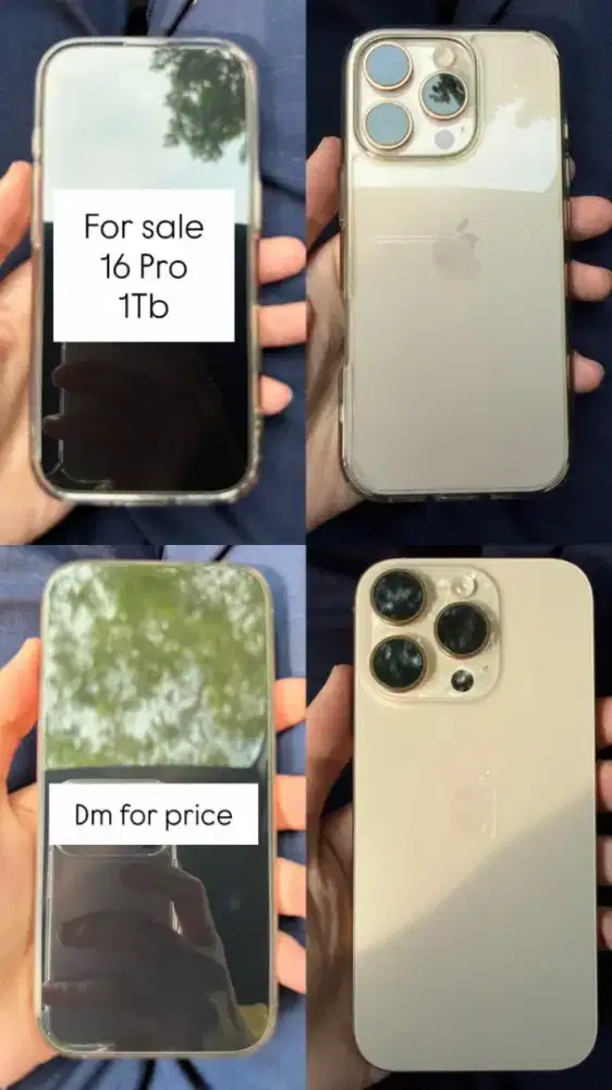 IPHONE 16 PRO 1 TB KONDISI LIKE NEW BATTERY HEALTH MASIH BAIK