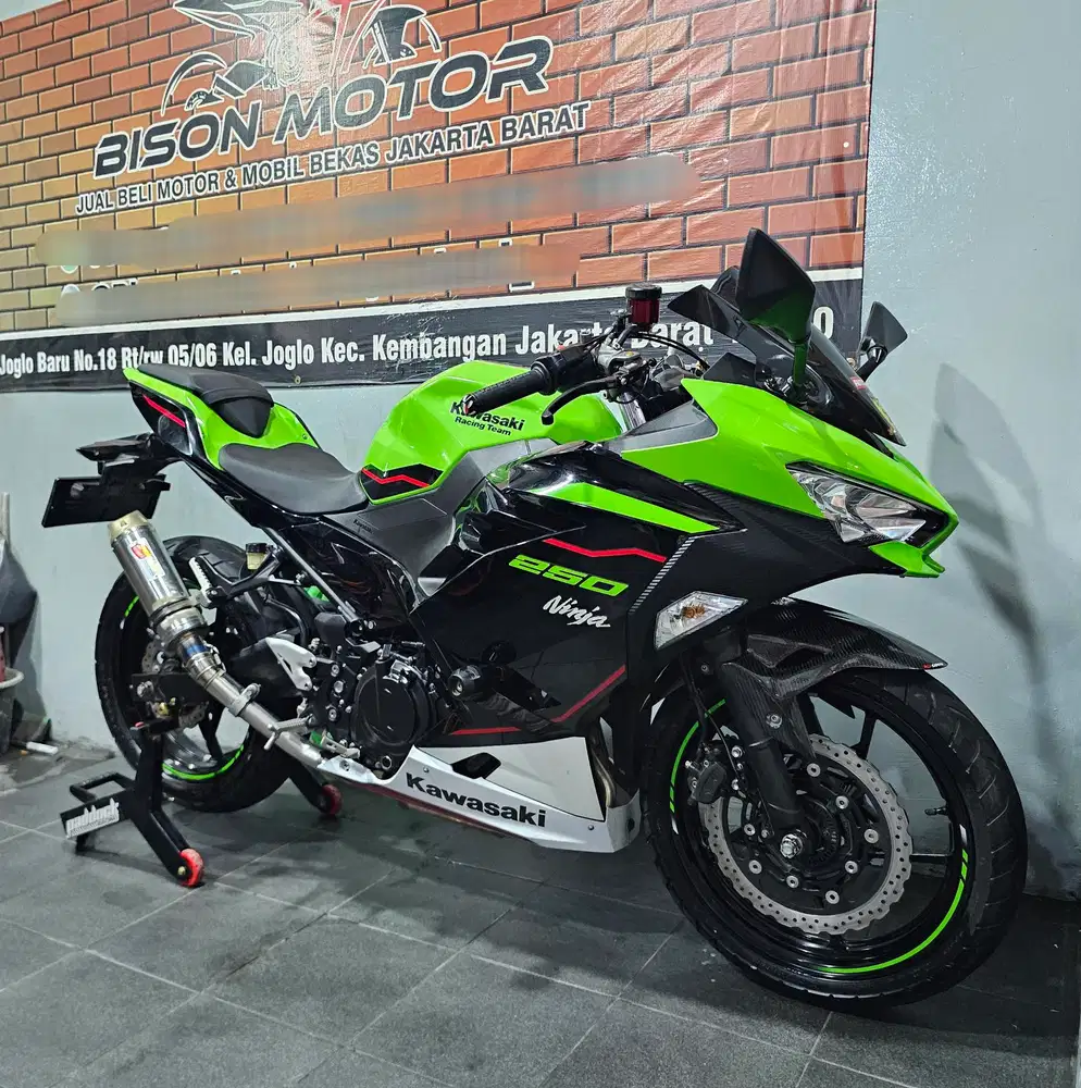 Seperti baru! NEW NINJA 250 Fi MDP ABS KEYLESS 2022 SE KRT 250fi