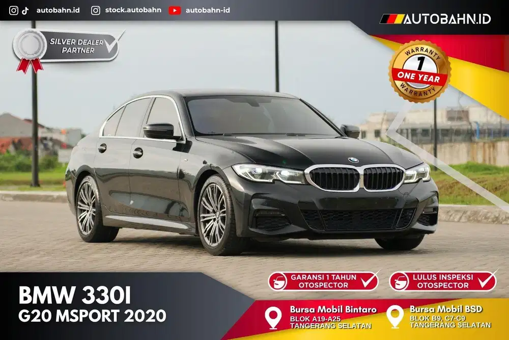 Rata Kanan! BMW 330i M-Sport 2020 Sunroof Harman (G20) c200 520i