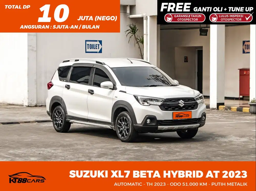 [BERGARANSI] SUZUKI XL7 BETA HYBRID MATIC TAHUN 2023 PUTIH GANJIL