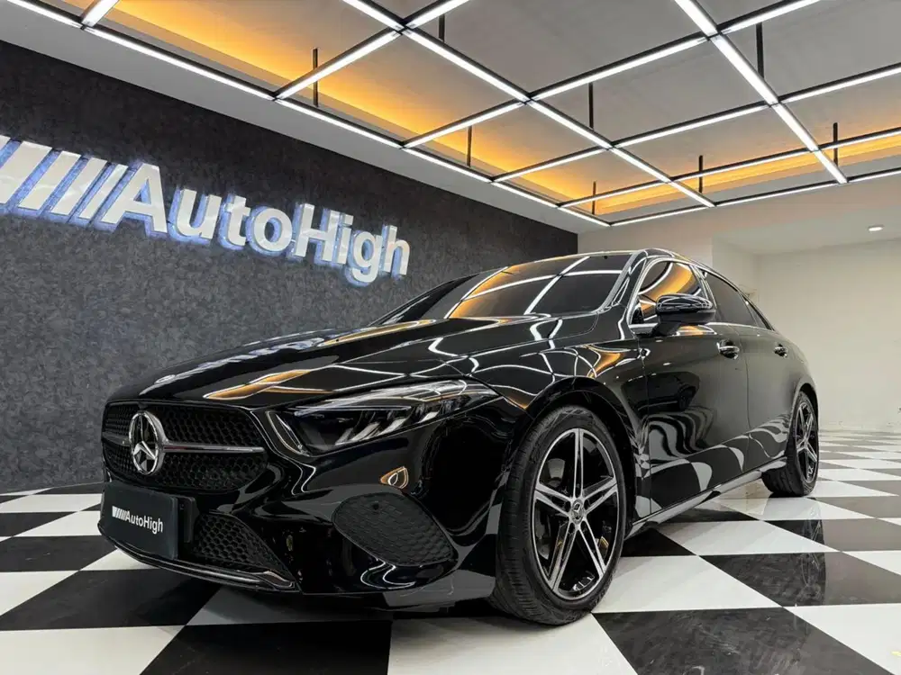 DP10% [Km6.000] A200 Saloon Sunroof 2023 Black Reg 2024 #AUTOHIGH