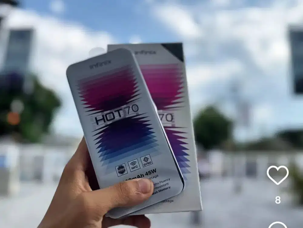 INFINIX HOT 70 12/128GB 'ATLANTIS DAHSYAT'