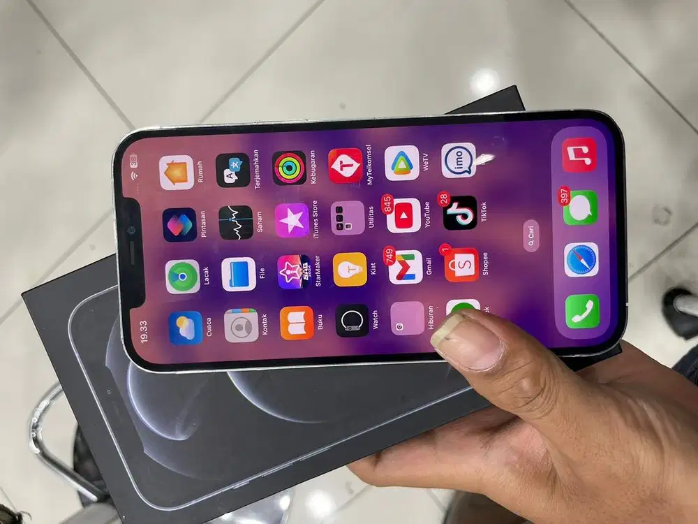 iphone 12promax 256gb minus tapi normal