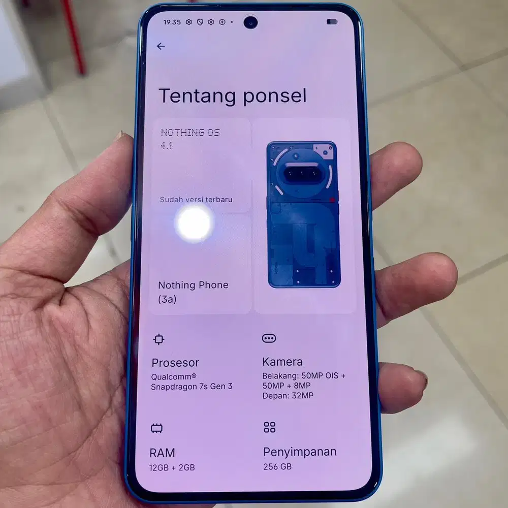 Nothing phone  3a ram 12 / 256 fullset original bea cukai
