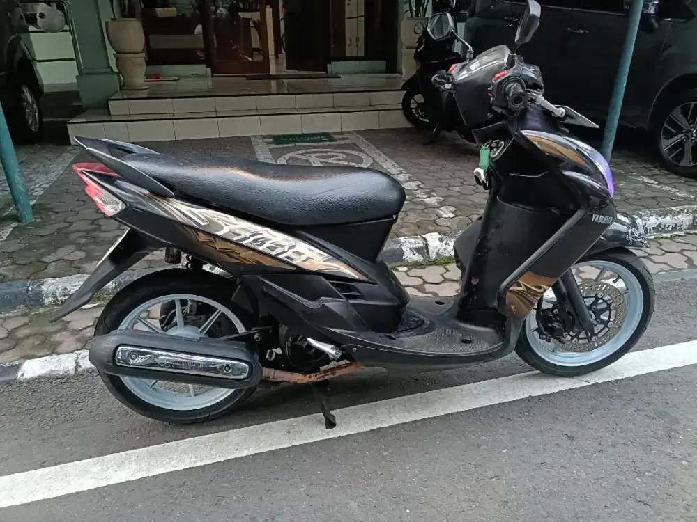 MIO SOUL 2008 AB BNTUL PAJAK ON BAN BARU.