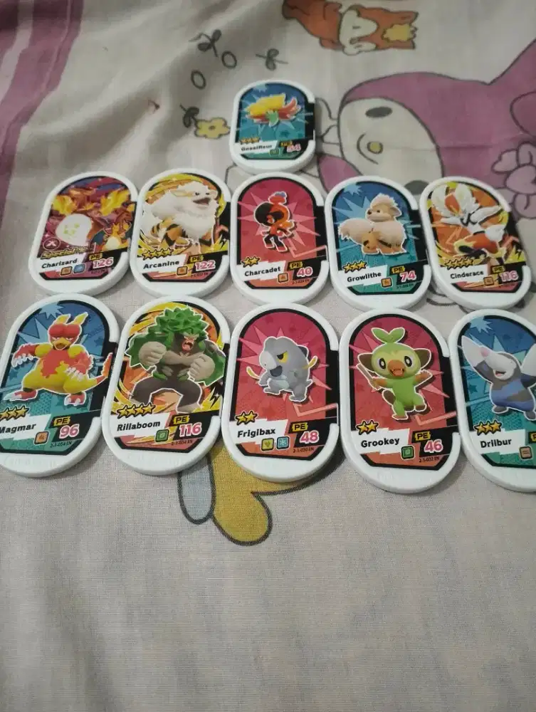 Koleksi tag pokemon