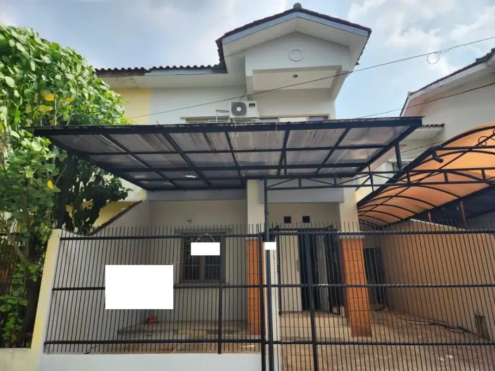 Ss.3795 - Murah !! Dijual Rumah Siap Huni Luas 116 Minimalis Kosongan Hadap Selatan di Kavling DKI Meruya