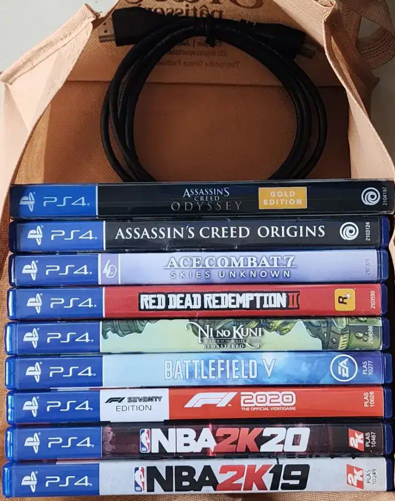 Paket Bundling 9 Games Ori PS 4