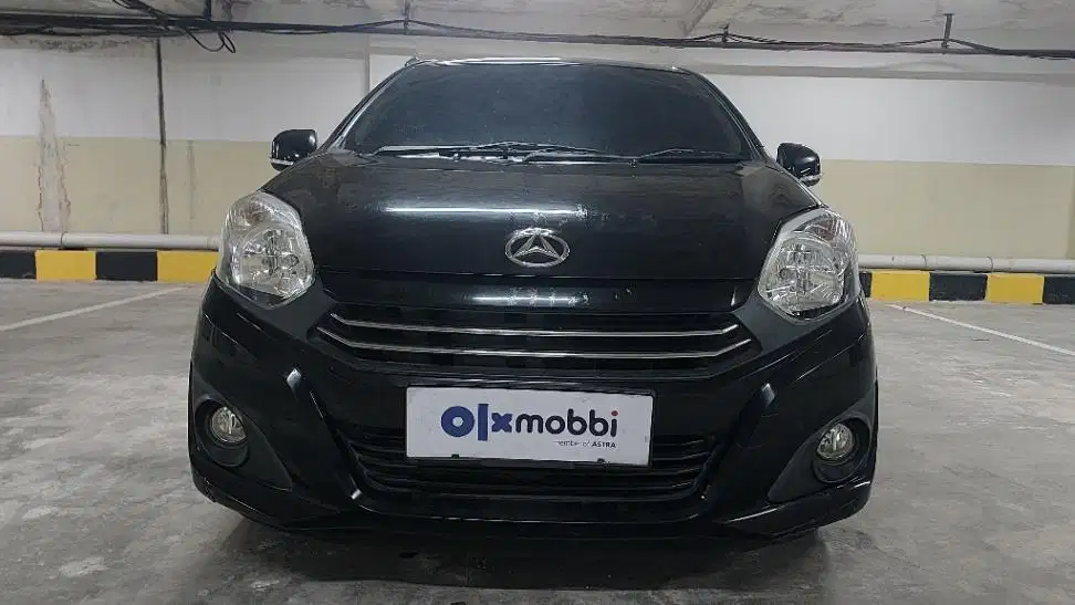 CASH TEMPO!* 0% Bunga Daihatsu Ayla 1.0 X Bensin-MT Hitam 2022