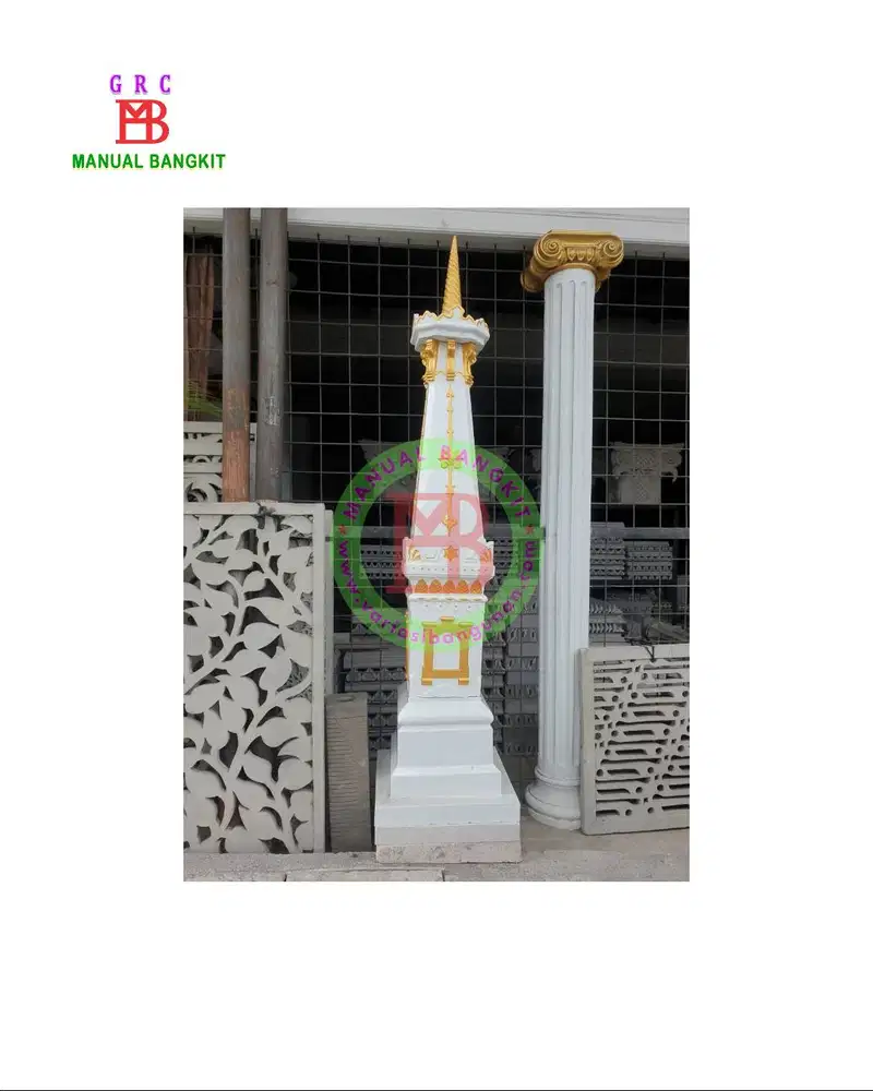 Tugu Jogja GRC Untuk Dekorasi