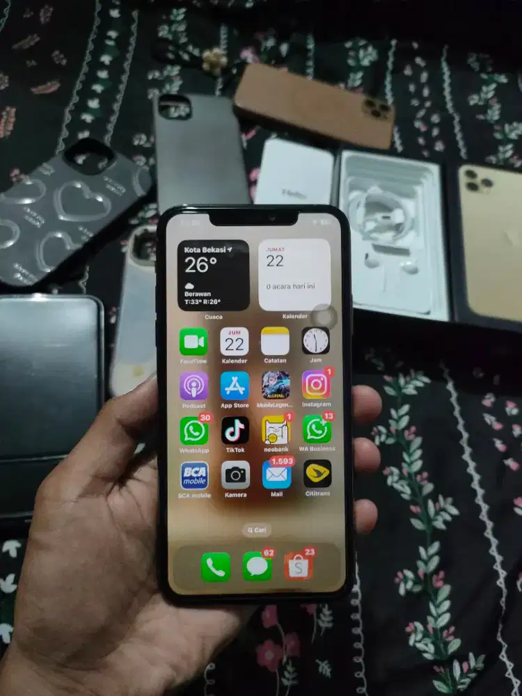 IPHONE 11 PROMAX 512 GB ( GOLD ) FULLSET