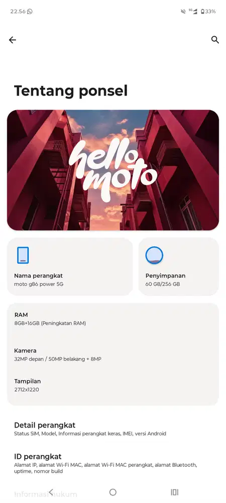 Hp moto g86 pro