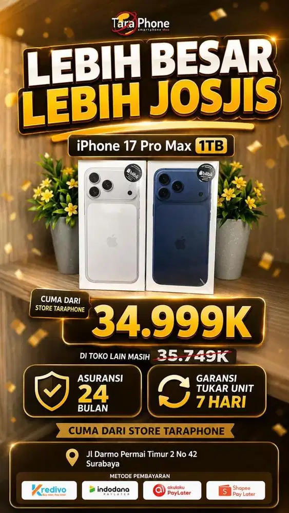 IPHONE 17PROMAX  1TB BRAND NEW