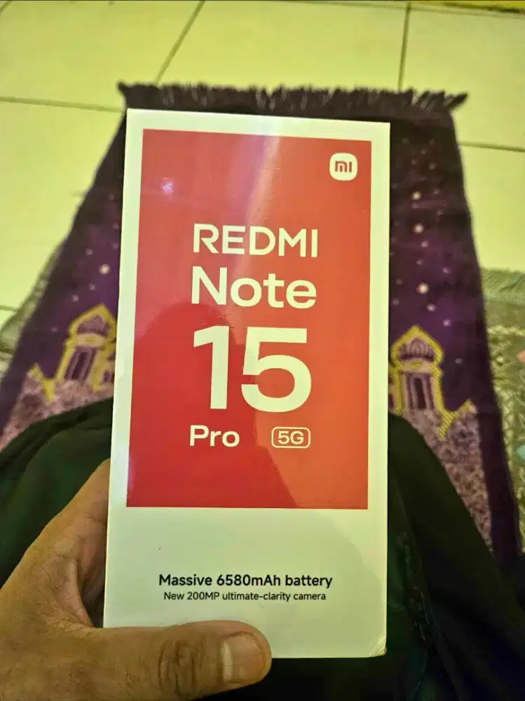 XIAOMI REDMI NOTE 15 PRO BNIB BLACK 8/256