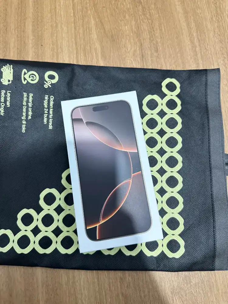 iphone 16 promax 256gb resmi segel
