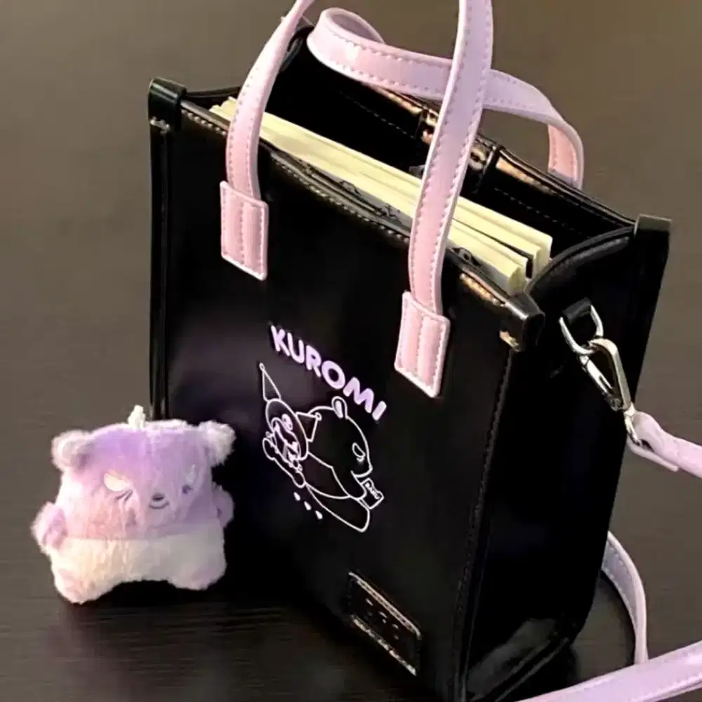 Tote bag kuromi +tali slempang