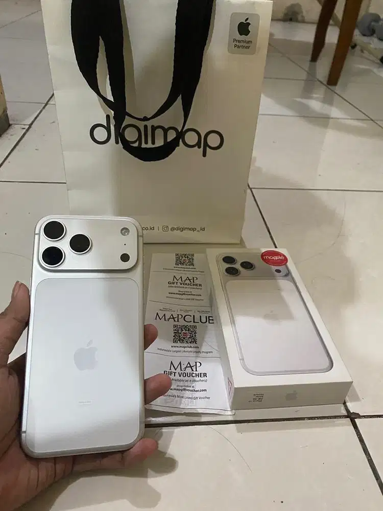 IPHONE 17 PROMAX SILVER 256 GB IBOX