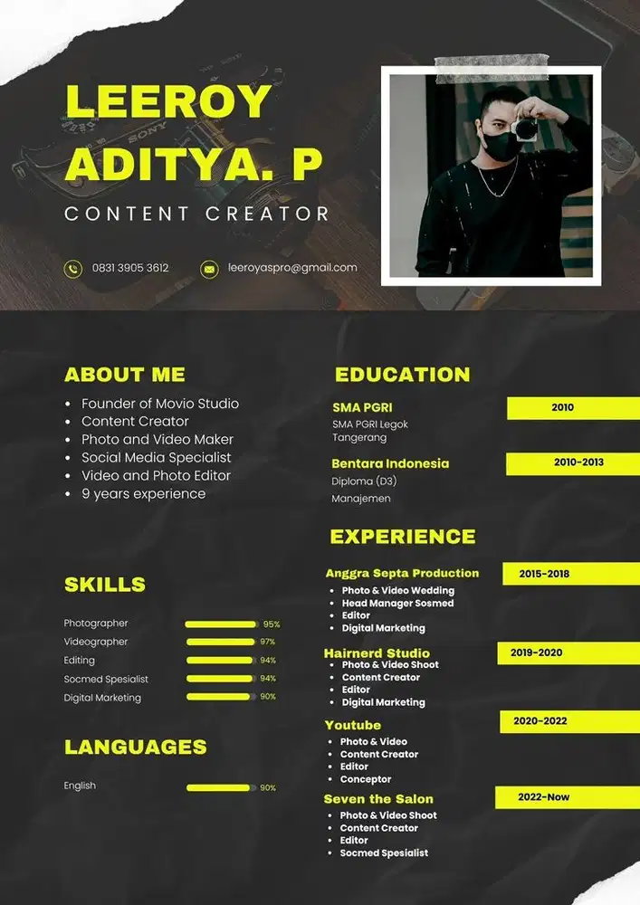 Content Creator Digital marketing | Sosial media spesialist