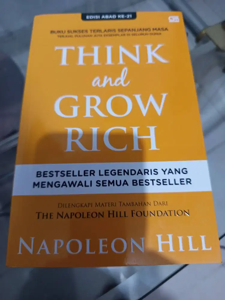 Buku Think and Grow Rich - Napoleon Hill