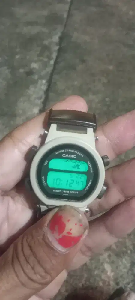 Casio baby g vintage.. tanpa strap .. banyak strap di toko oren...