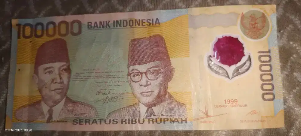 Uang kuno/lama tahun 99