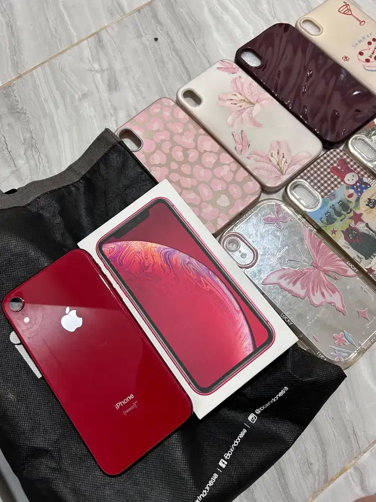 Iphone XR Red 128gb ori ibox Palembang