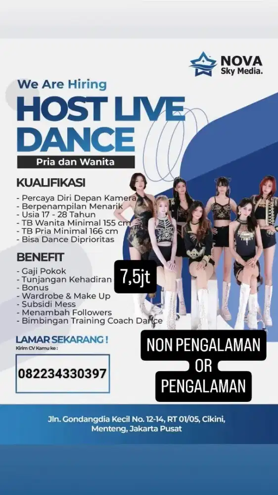 Host Live Dance