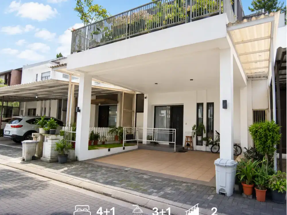 Turun Harga Rumah Full Furnished Siap Huni di BSD City