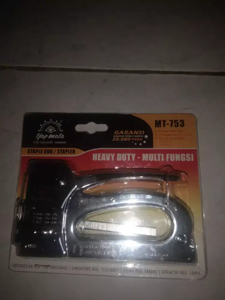 Stapler gun EYE BRAND stainless steel