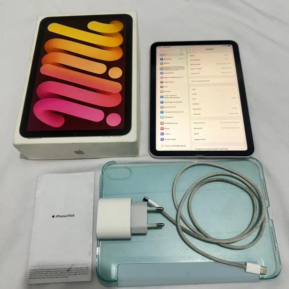 Ipad mini 7 128 gb ex ibox harga nett