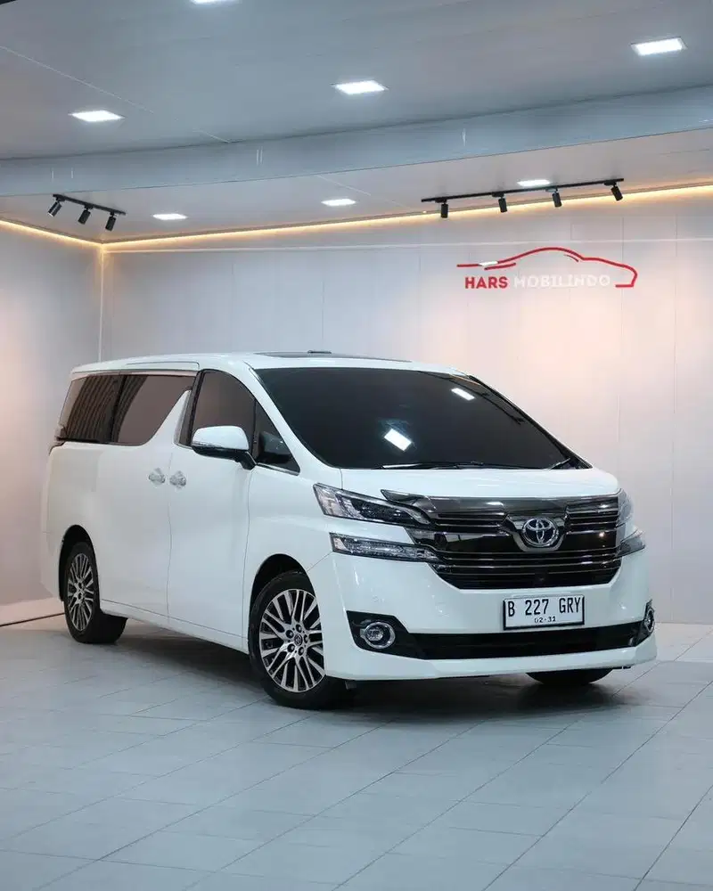 (DP 5Jt) TOYOTA VELLFIRE 2.5 G ATPM 2016 NIK 2015