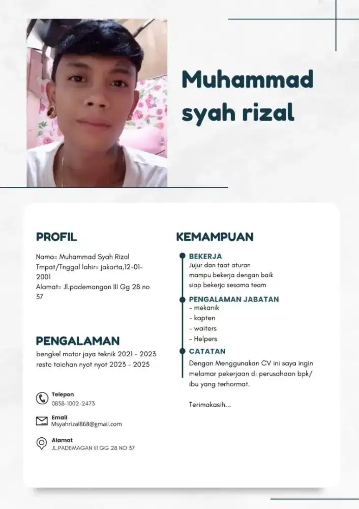 mencari lowongan pekerjaan