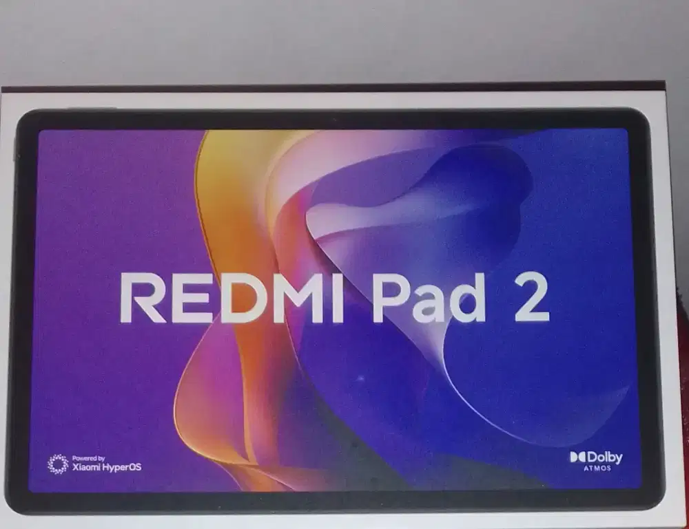 dijual cepat Tablet Xiaomi Redmi Pad2 4/128GB Mulus No Minus Lengkap.
