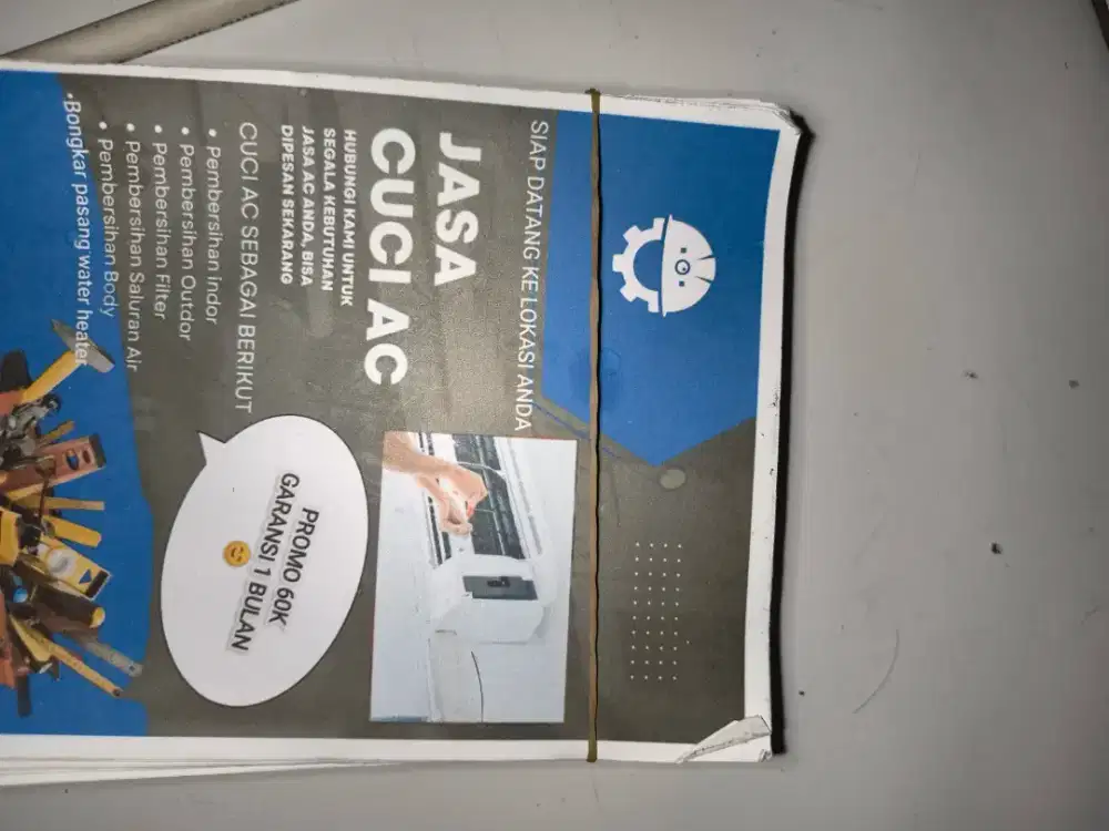 Jasa cuci ac dan servis ac