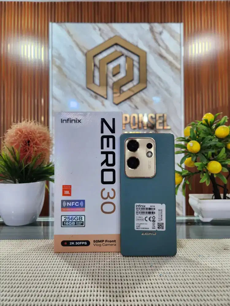 Infinix Zero 30 Ram (8+8) 16Gb/ 256Gb Fullset Original 100% Bergaransi