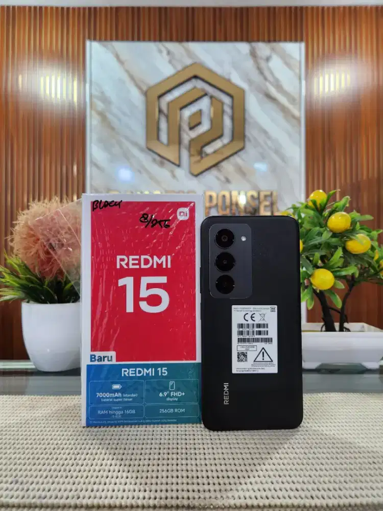 Redmi 15 Ram (8+8) 16Gb/ 256Gb Fullset Mulus Original 100% Like New