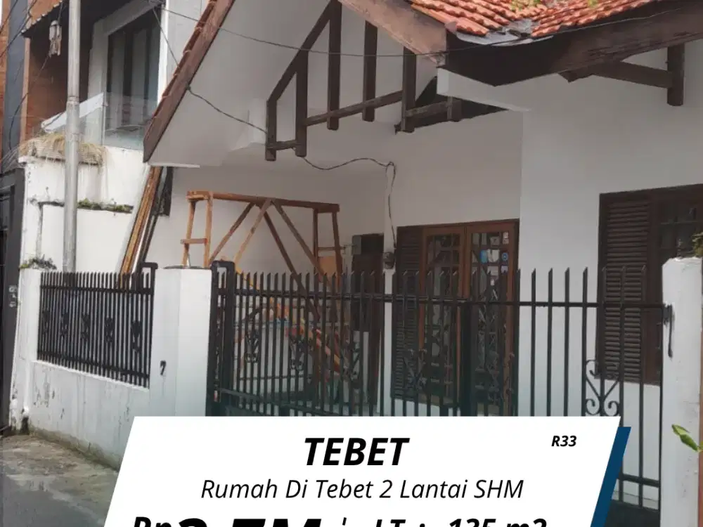Di jual Rumah Tebet (R33)