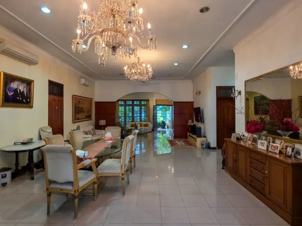 Darmawangsa 520m² Rumah 1 Lantai 4KT SHM, Bentuk Kotak Hadap Utara 23M