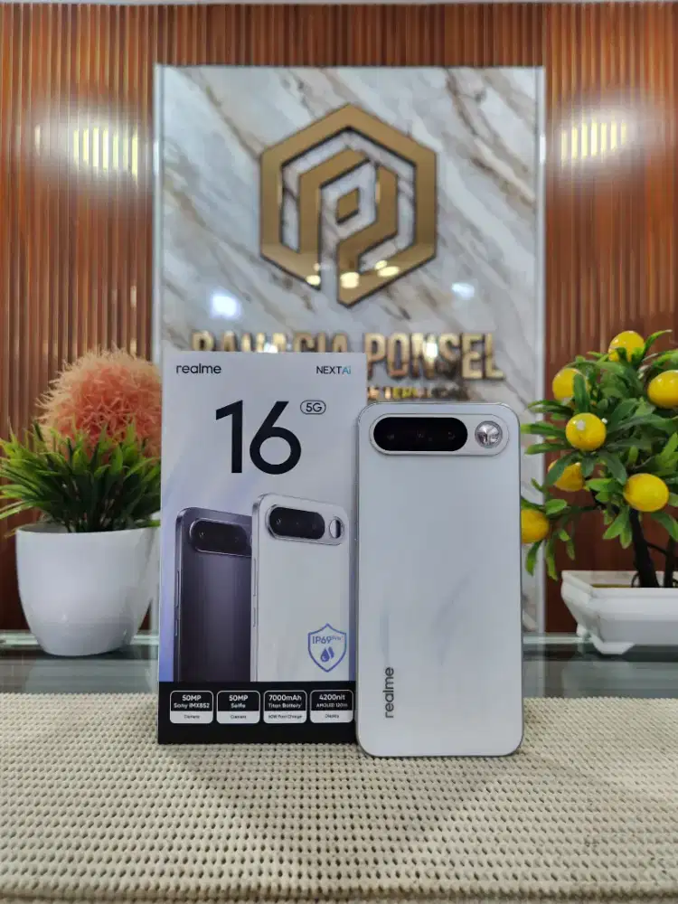Realme 16 5G Ram (12+12) 25Gb/ 256Gb Pemakaian 3 Minggu Like New