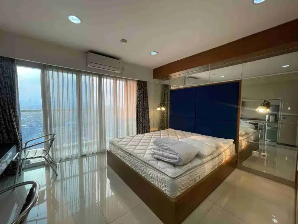 Disewakan Studio Big Size Tamansari Hive Include Ipl - Furnished Siap Huni Minimal 6 Bulan