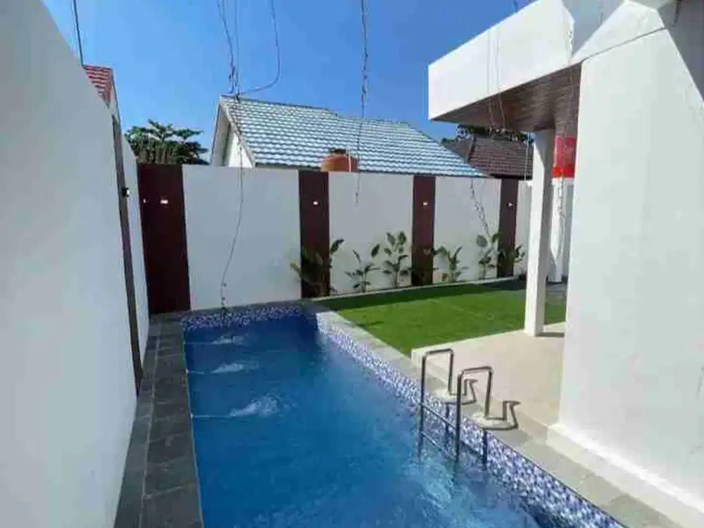 Rumah + kolam renang di karang anyar 2, loktabat Banjarbaru