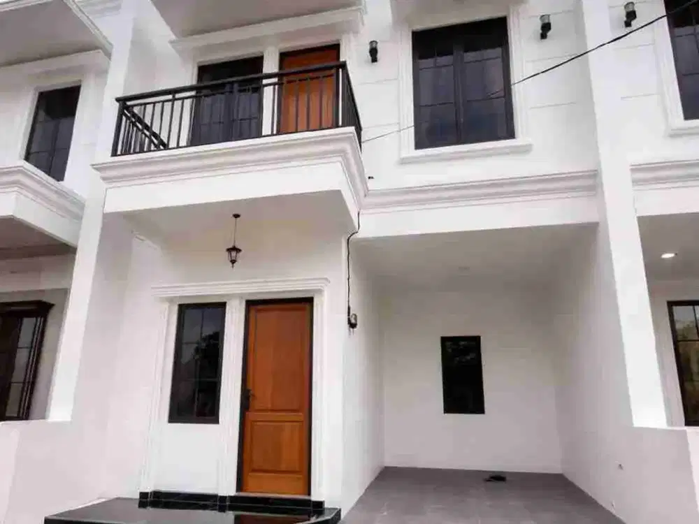 Rumah Putih 2 Lantai terbaru di jakarta timur