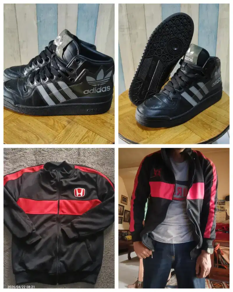 Adidas Forum Size 42 Bonus Jaket