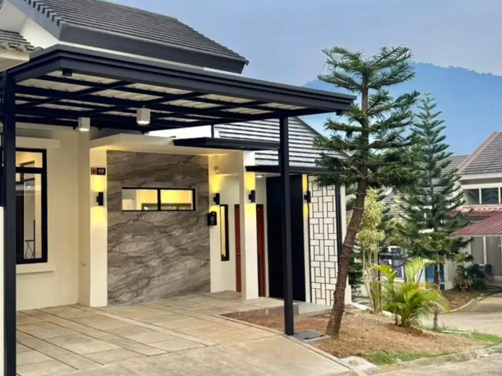 Rumah Adem, Tenang, dan Siap Huni View Guung Di Sentul Bogor