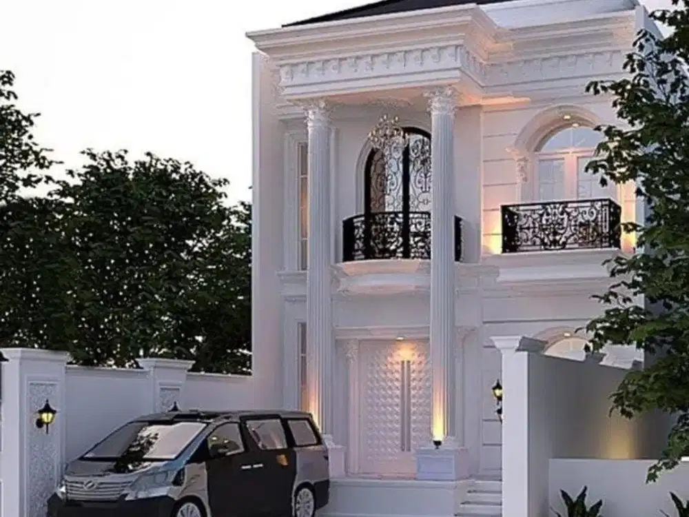 Rumah Murah Desain Classic Modern 2 Lantai di Jagakarsa