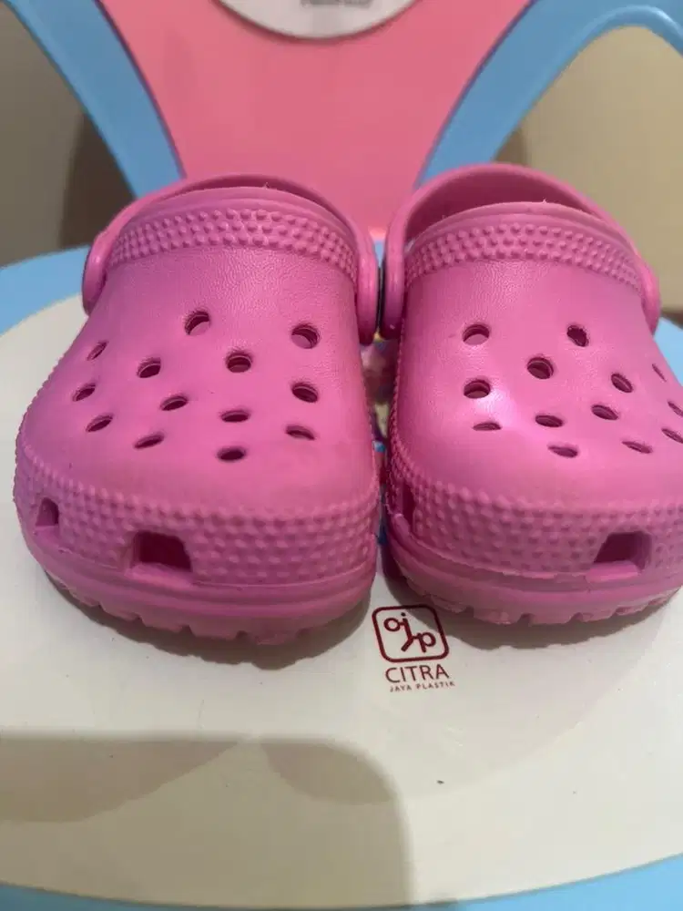 preloved sepatu baby girl crocs original