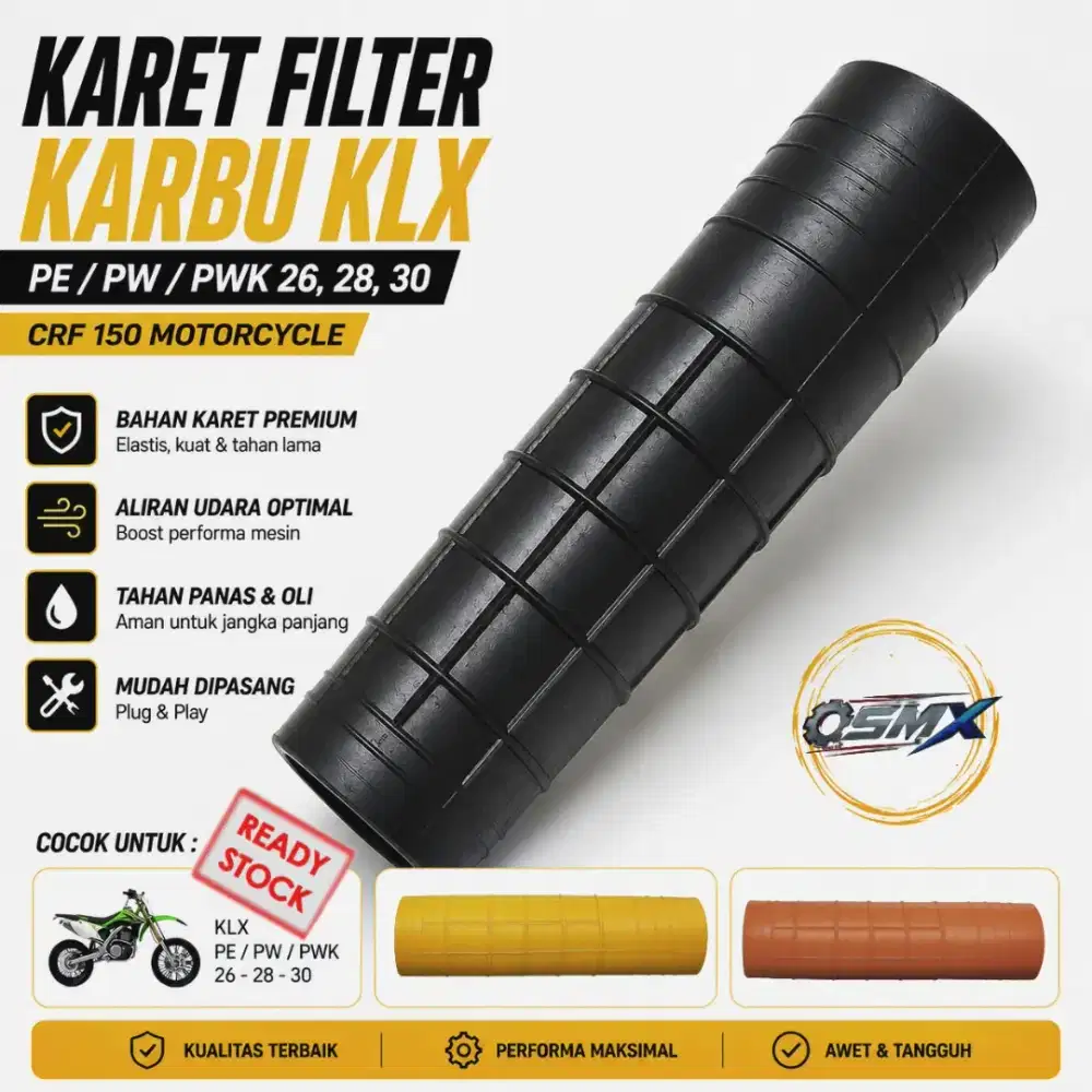 KARET FILTER KARBU KLX PE PW PWK 26,28,30 CRF 150 motorcycle