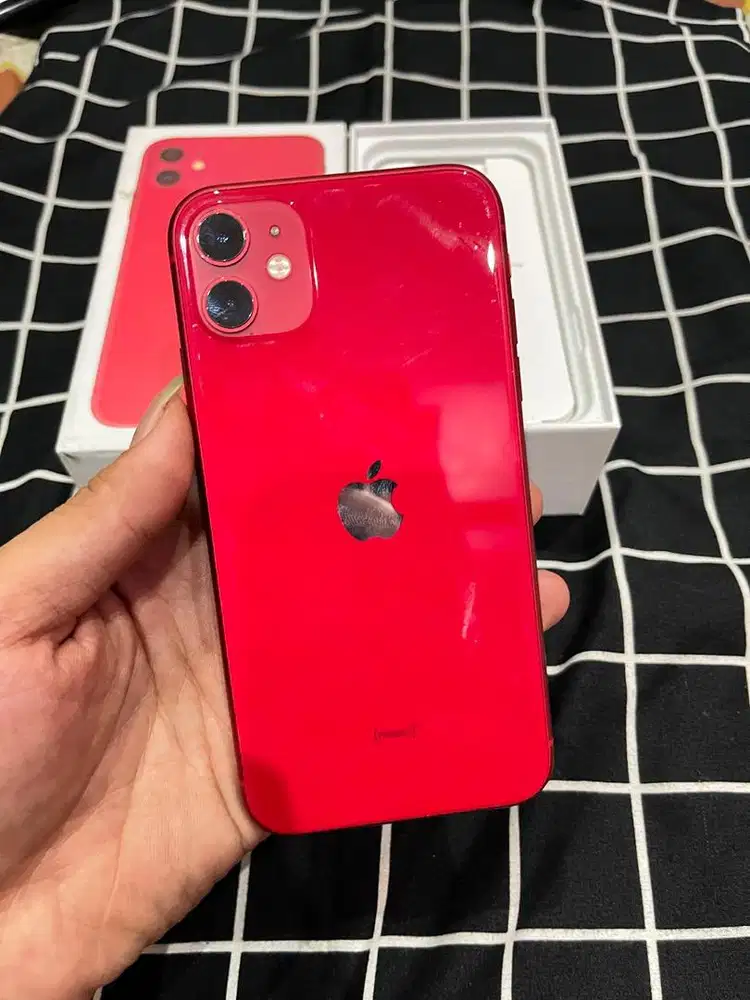 IPHONE 11 64 red all op